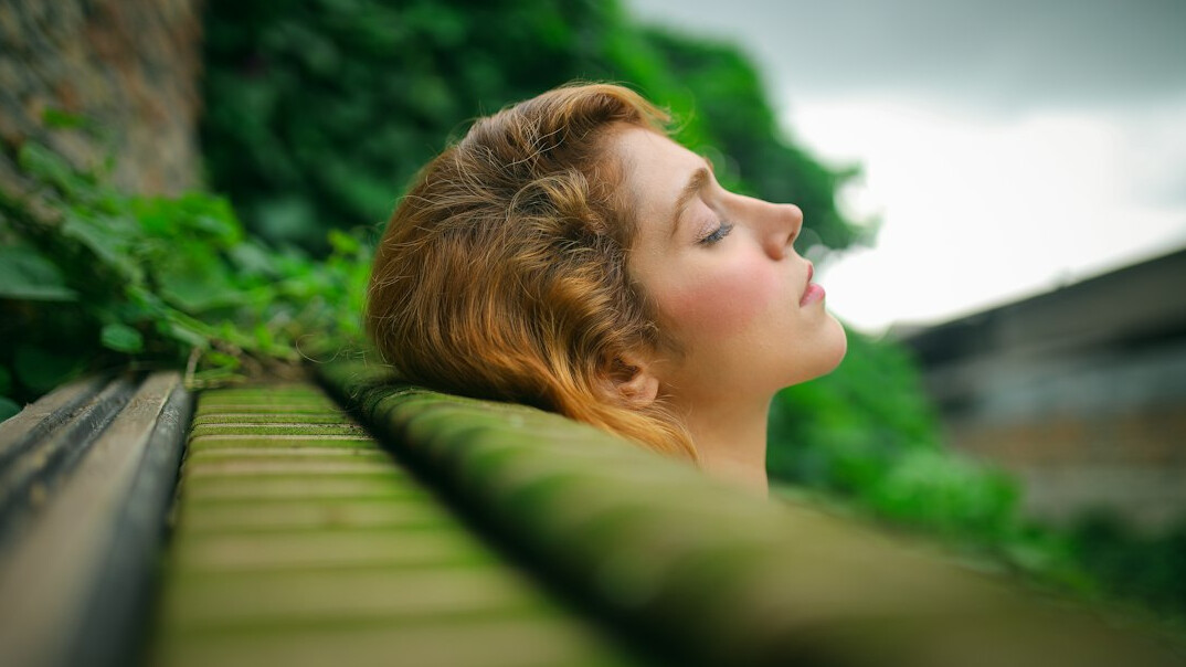 woman reflecting on growth